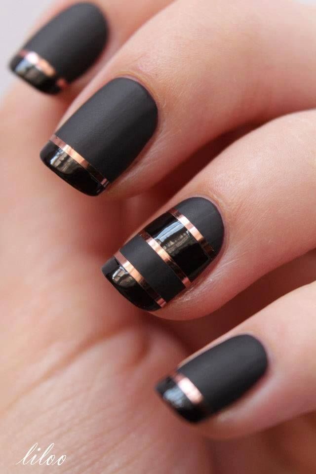 black manicures | Myra Madeleine